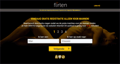 Desktop Screenshot of flirten.nl